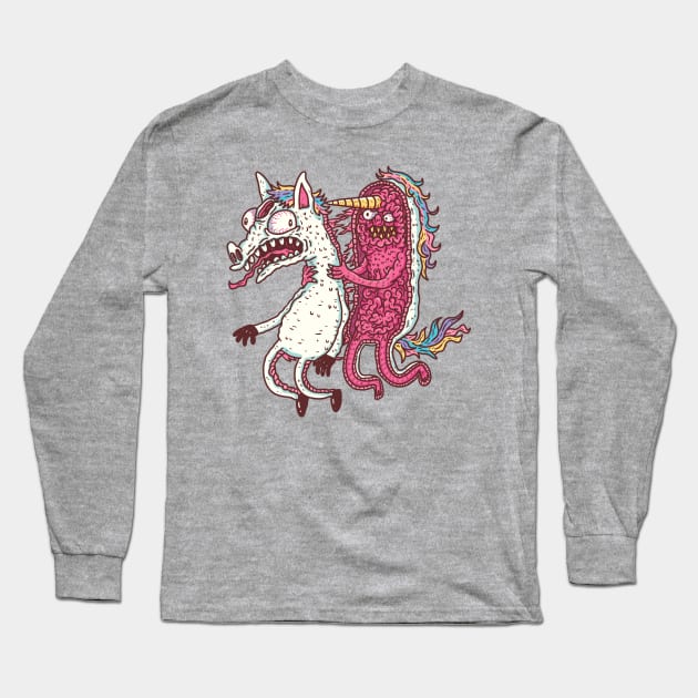 unicorn Long Sleeve T-Shirt by hex